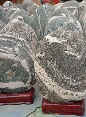 泰山石敢当无字室内外摆件补角石