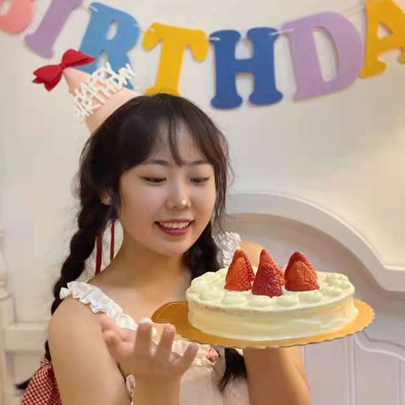 网红ins毛毡无纺布蝴蝶结生日帽快乐笑脸宝宝周岁派对帽子儿童,淘宝优惠券,粉丝福利购,淘宝优惠卷