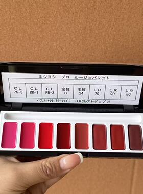 三善8色唇蜜腮红唇颊两用彩妆盘