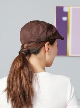 前进帽女酒店服务员短帽檐