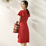 Весеннее платье, европейский стиль, французский стиль