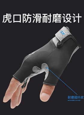 妙麦乐男女半指分指防晒透气手套