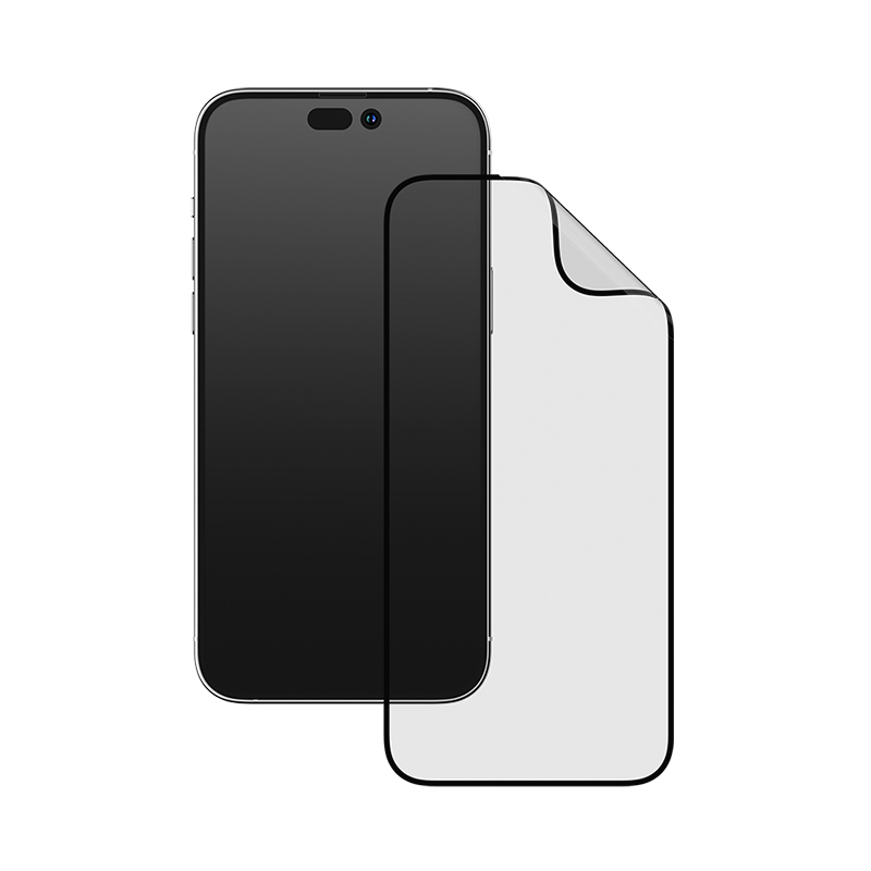 犀牛盾适用苹果15手机贴膜iPhone14promax软膜苹果15Pro高清膜plus全屏3D壮撞贴雾面磨砂防偷窥满版屏幕膜-图0