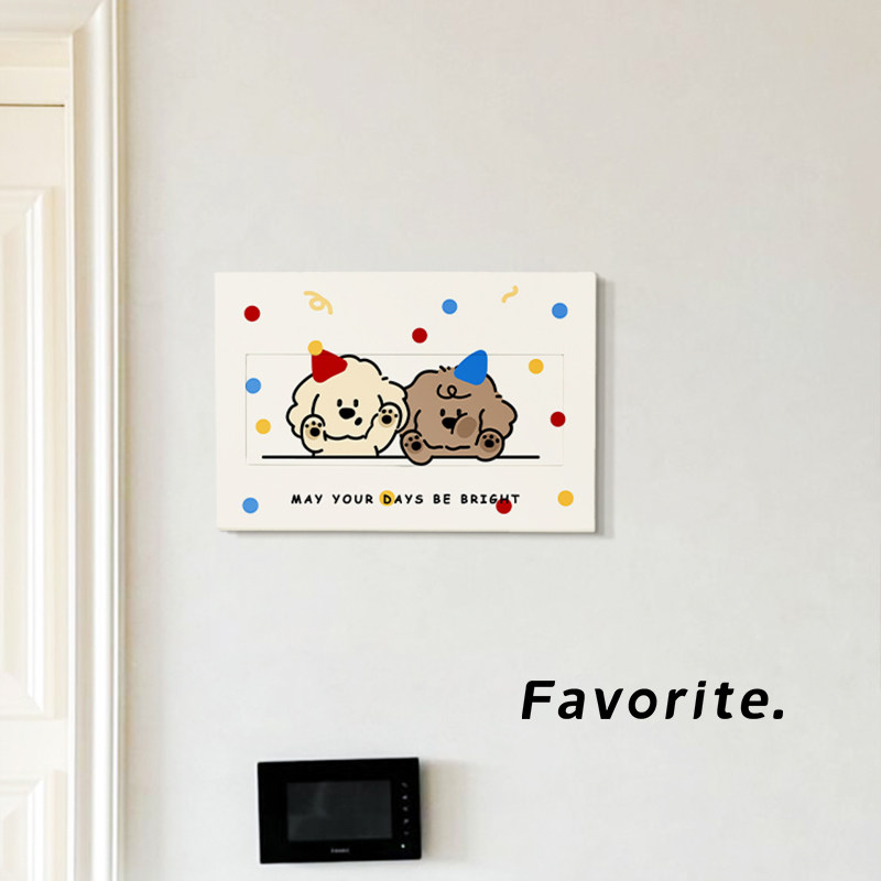 电表箱盒装饰画墙壁改造遮丑神器弱电箱电闸箱遮挡装饰贴纸贴画,淘宝优惠券,粉丝福利购,淘宝优惠卷