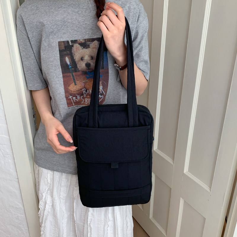 休闲购物袋手提袋手提简约风女通勤百搭手提单肩包学生上课托特包,淘宝优惠券,粉丝福利购,淘宝优惠卷