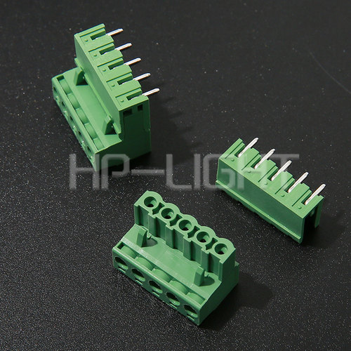 KF2EDGK 5.08mm拔插式接线端子pcb连接器2P/3/4/5/8/10/12P直弯脚 - 图3
