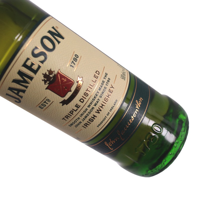 尊美醇爱尔兰威士忌原装进口洋酒占美神 JAMESON IRISH WHISKEY-图0