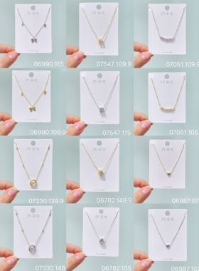 JY.简悦银饰S925银轻奢小众设计高级感蝶熠锁骨链