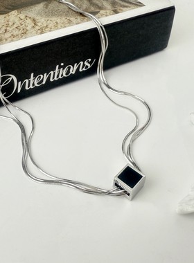 丽银饰品丽贝丽影新款主推虎眼石系列项链高级感气质时尚款