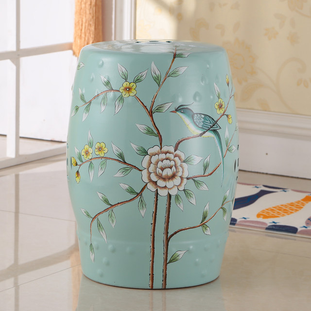 American European style new Chinese and French dressing antique shoe changing stool