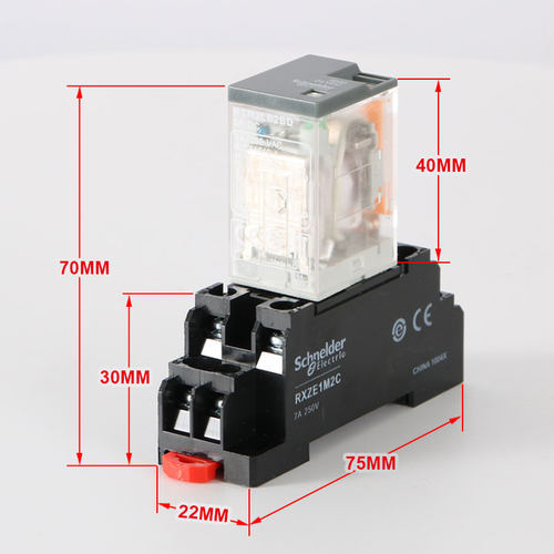 RXM4AB2BD交流电磁中间继电器小型RXM4LB2P7RXM2AB2B施耐德型220v - 图0