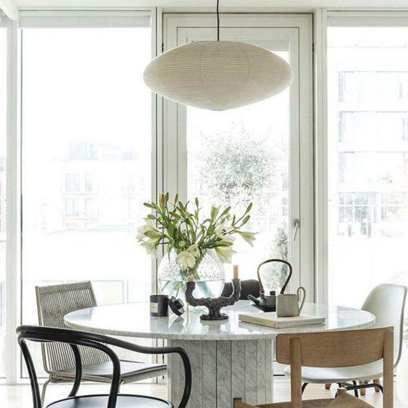 次七akari野口勇纸灯21a日式客厅卧室飞碟中古餐桌饭厅餐厅吊灯,淘宝优惠券,粉丝福利购,淘宝优惠卷