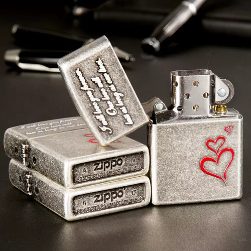 Борьба с более легкой Zippo искренний Гайин Хонсин Вечная любовь Zppo Подлинная встреча Дар День святого Валентина Мужчина Зупу