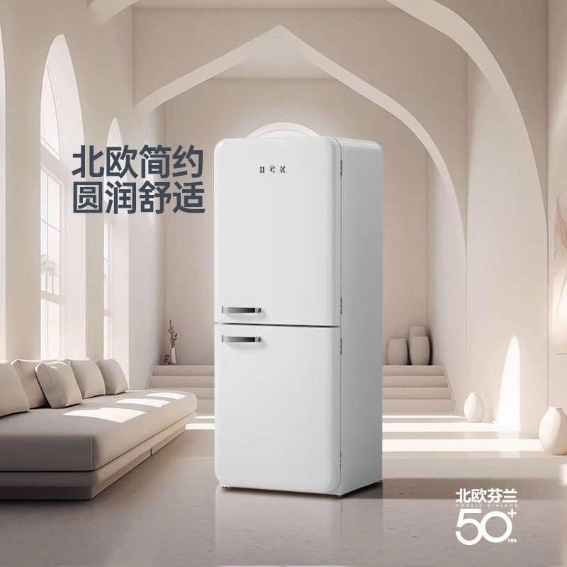  哈士奇果子里复古冰箱