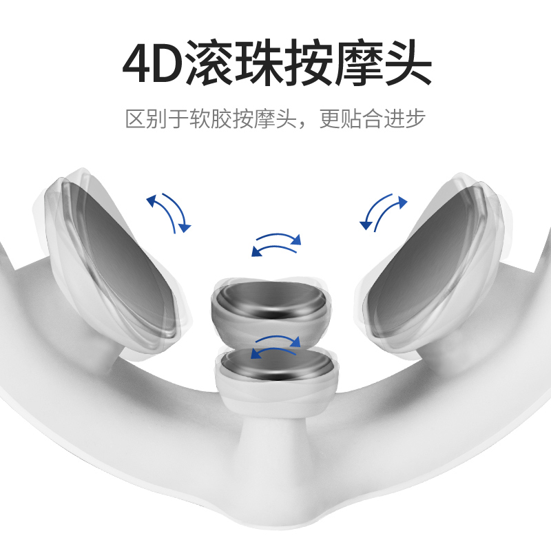 新款颈椎按摩器已接入米家护颈仪背部腰部颈部按摩仪神器富贵包多-图2