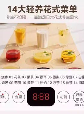 美的养生壶花茶煮茶壶器炖煮一体2026新款保温全自动烧茶壶电热水