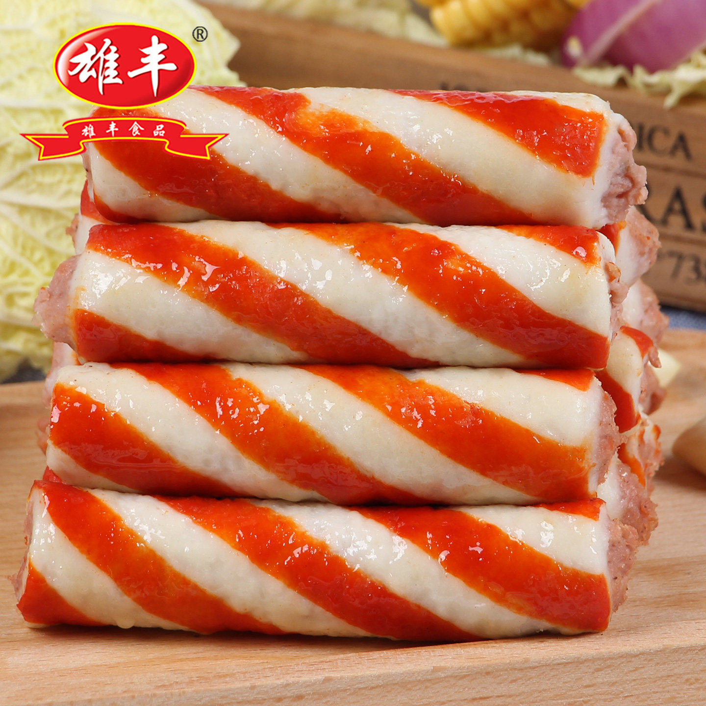 Xiongfeng grilled fish sticks 500g packaged oden