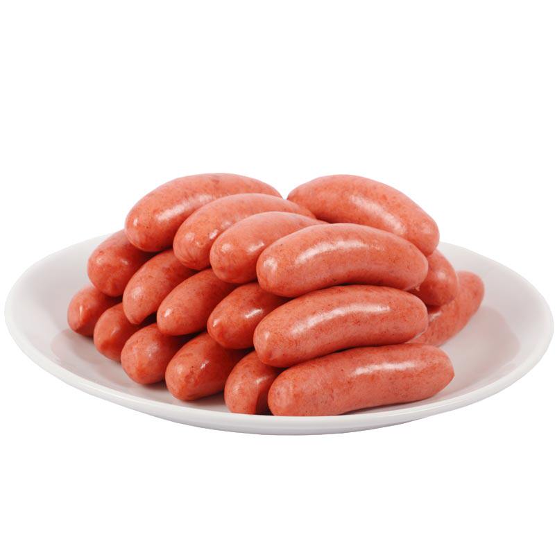 雄丰2500g约50根烧烤肉肠热狗肠 雄丰食品香肠/腊肠
