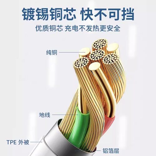适用小天才电话手表Q3充电线D5儿童手表D2A磁吸式Q2A充电器Q1R新品升级同款U5/N5安全稳定数据线W2406AC配件 - 图3