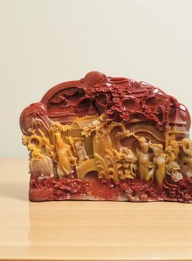 仿古工艺品寿山石摆件