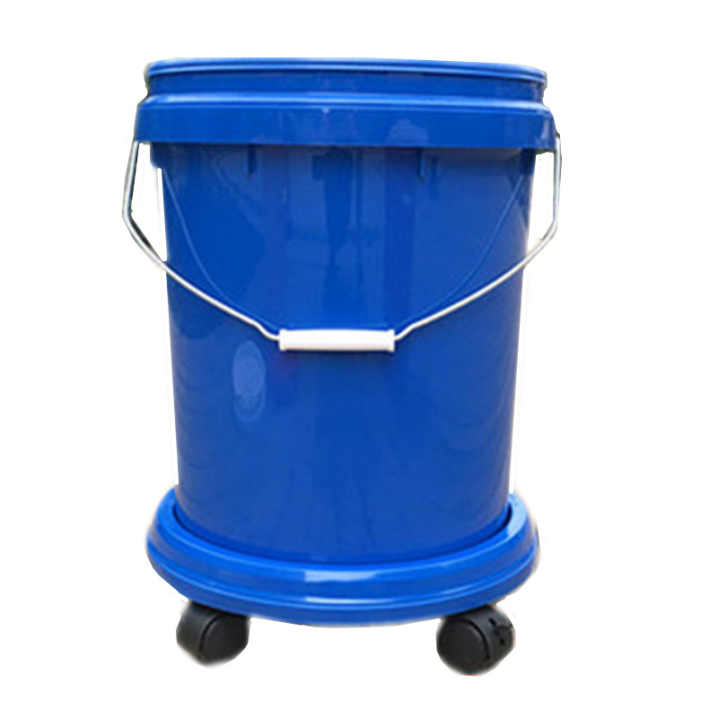 家用塑料圆桶带滑轮子户外酒店厨房环卫垃圾桶清洁洗衣泡脚大水桶-图3