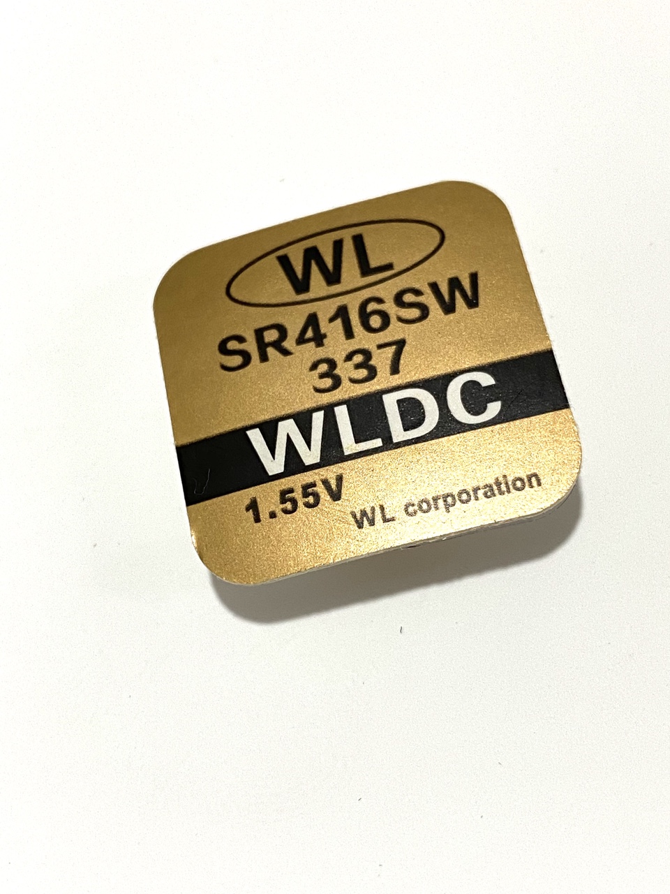 WL337电量王 118土豪金耳机电子A3电池 SR416SW k11耳机电池1.55v - 图1