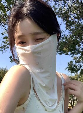 夏季防晒面罩全脸女护颈