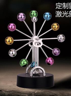 牛顿网红永动机不停创意永动仪科技感客厅平衡摆件黑科技混沌摆