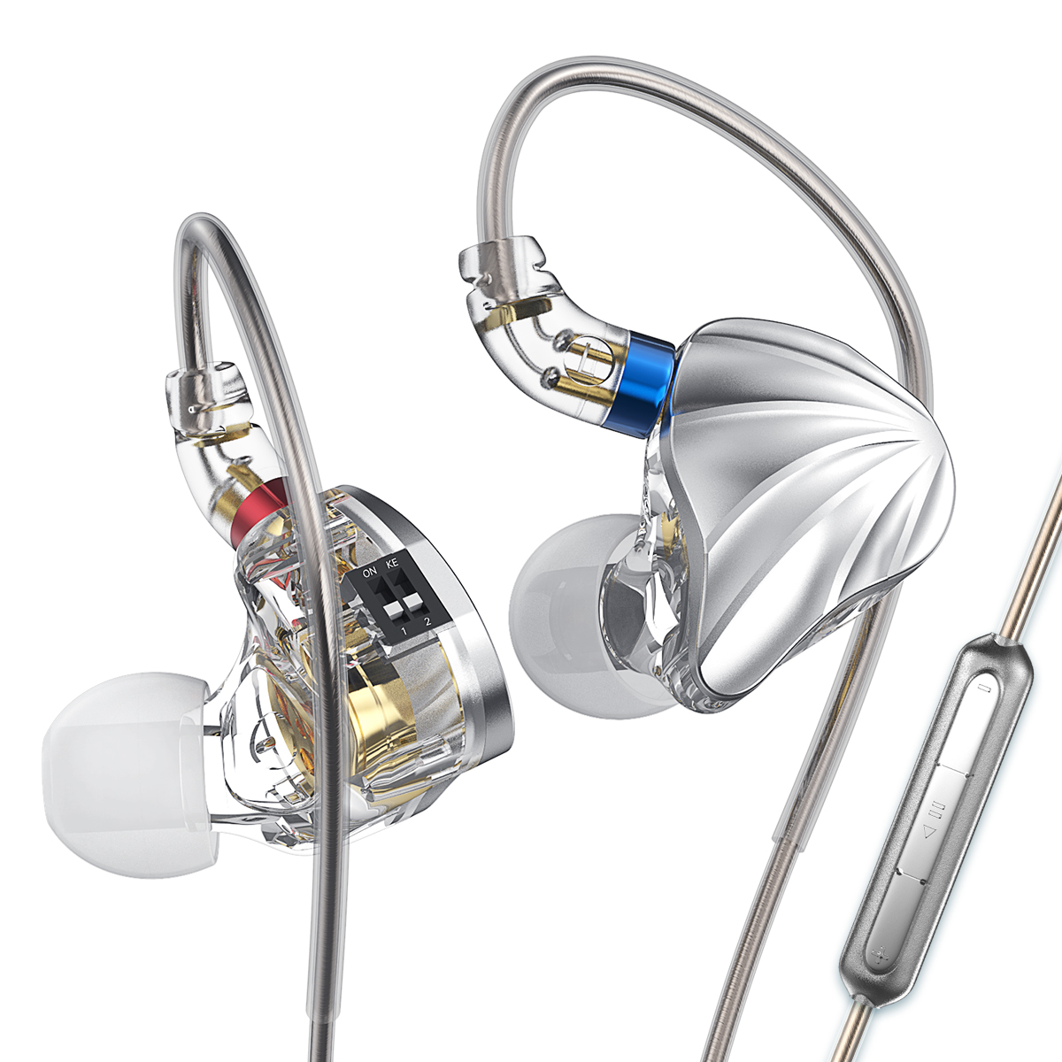 CVJ NAMI浪里可调节频段耳机圈铁环绕立体声场高清解析杂食多风格 - 图3