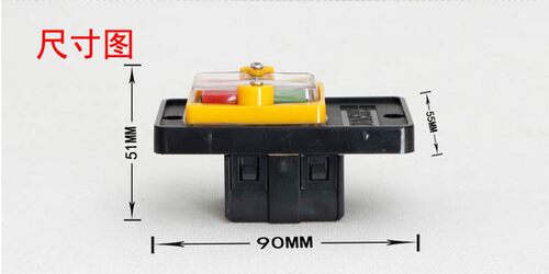 高品质台钻开关KAO-5M 防水型控制按钮KA0-5H BSP210F-1B机床按钮 - 图2
