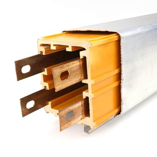 行车天车多级DHG安全管式滑触线起重机3/4级复合型导电轨弧形滑线 - 图3