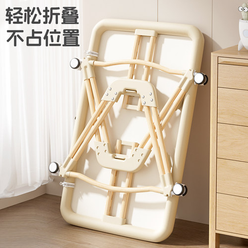 婴儿床可移动拼接大床新生宝宝床多功能尿布台二合一可折叠摇篮床 - 图3