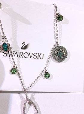 施华20年款银色礼物项链