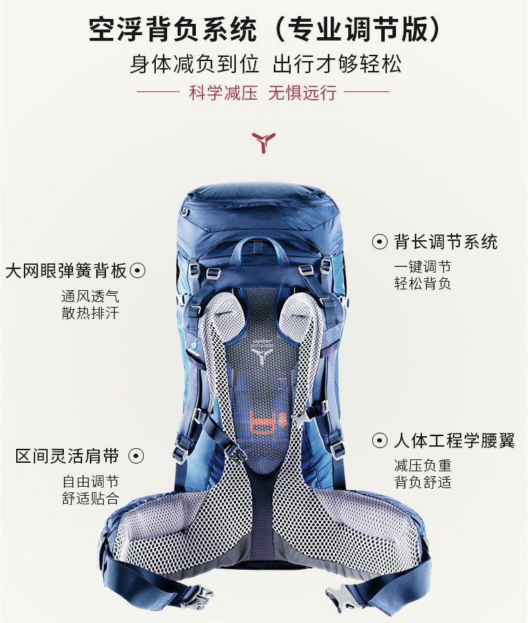 Походный рюкзак Deuter Vario 60L для альпинизма