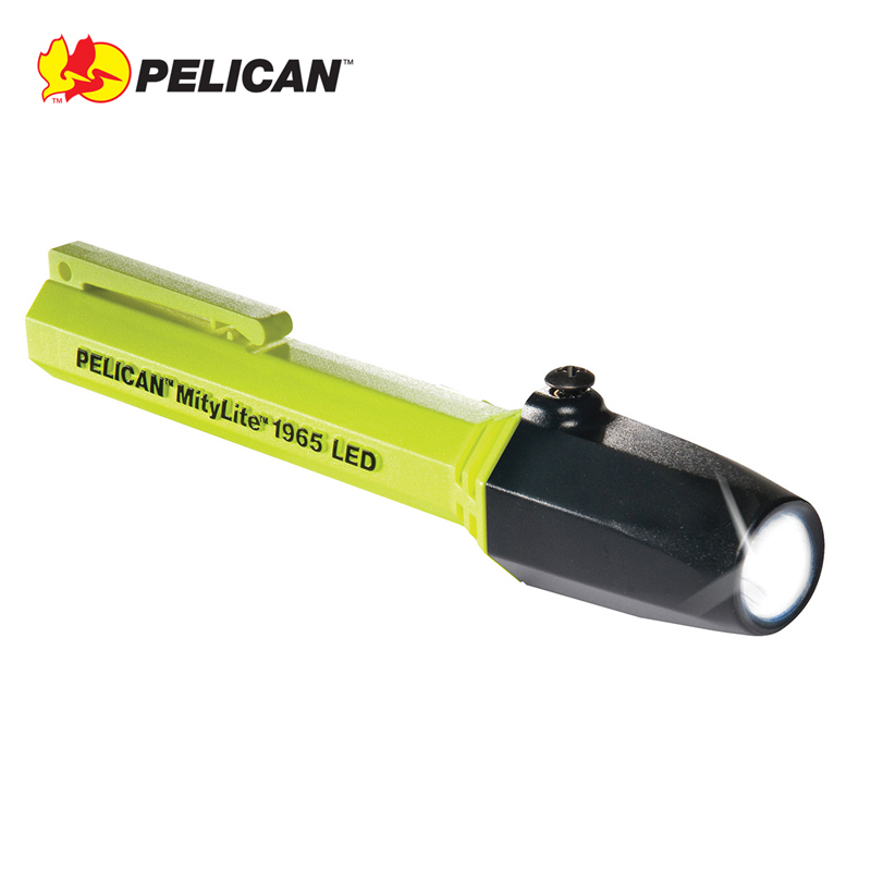 進口美國Pelican派力肯1965戶外防水防爆LED手電筒 裝安全帽頭盔