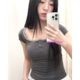 Eihey Ning Yizhuo ແບບດຽວກັນອາເມລິກາ slim ຮ້ອນສາວເສື້ອທີເຊີດແຂນສັ້ນ retro U-neck ງ່າຍດາຍ versatile top ສໍາລັບແມ່ຍິງ