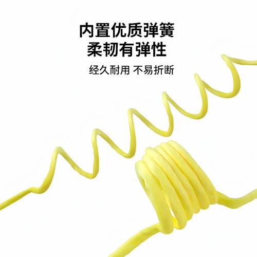 猫玩具自娱趣味悬挂弹簧兔毛球猫咪自娱玩具猫玩具球猫咪用品 - 图2