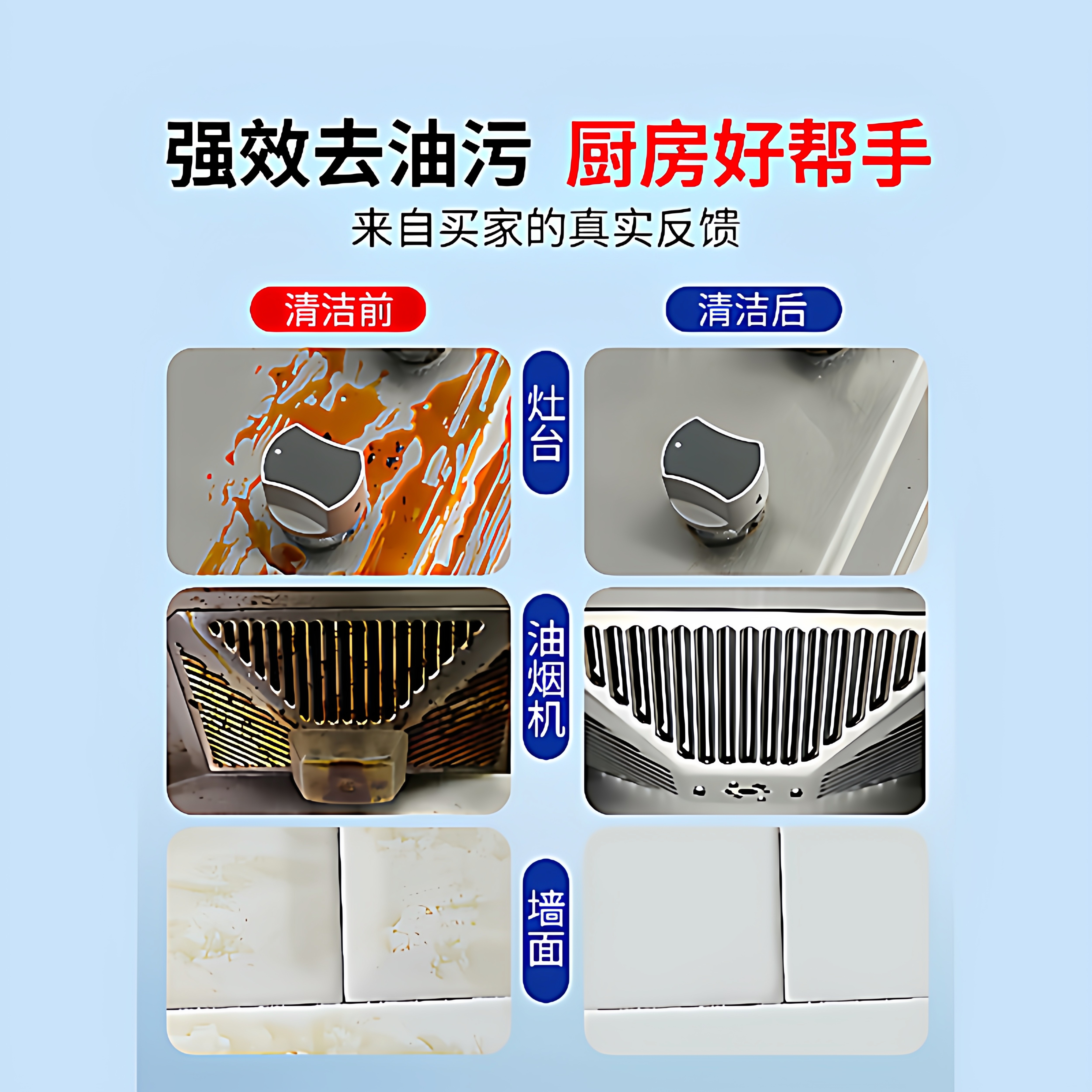 厨房清洁湿巾去油污家用油烟机清洁强力去油污湿纸巾加大加厚抹布,淘宝优惠券,粉丝福利购,淘宝优惠卷