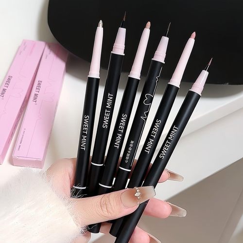 心动双头卧蚕笔提亮二合一眼脸下至笔高光阴影哑珠光眼妆学生新手 - 图0