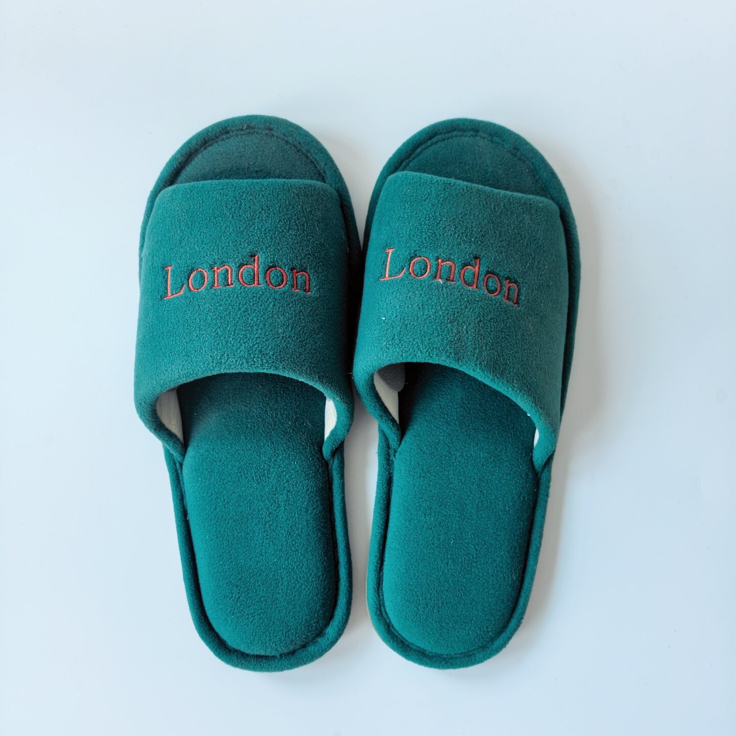 Japanese silent non-slip fabric home travel slippers