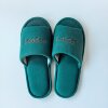 Japanese silent non-slip fabric home travel slippers