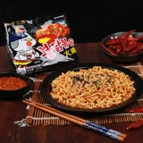 Южная Корея импортировала Sanyang Super Hot Turkey Noodles 140g*40 мешков с полным ящиком, острый фаст -фуд.