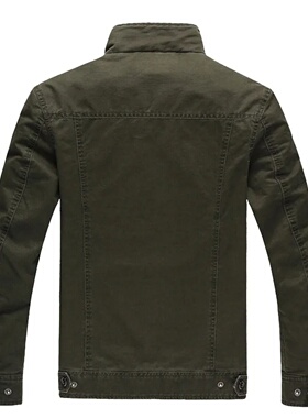 2024 New Cotton Jacket Men's Wild Hunting Windproof Multi-P