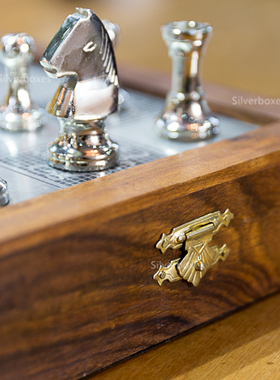 样板房装饰摆件国际象棋复古