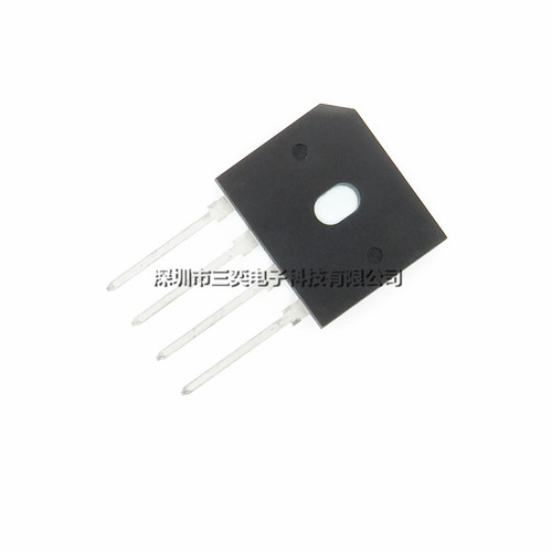 原装正品 GBU406 电磁炉整流桥 扁桥 液晶硅桥 4A600V直插4脚桥堆 - 图2