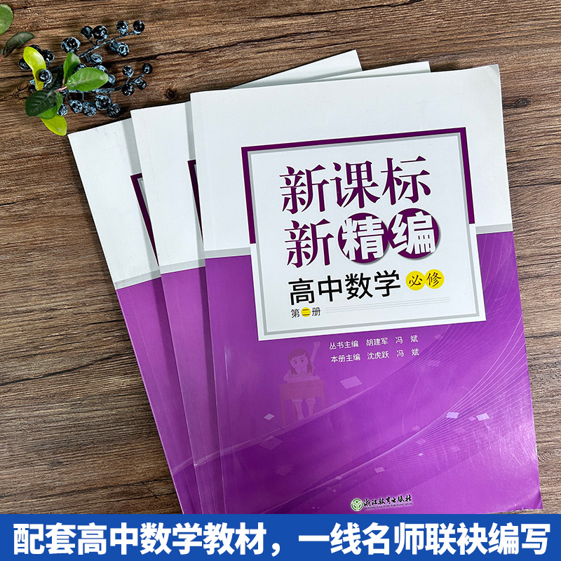 新课标新精编 高中数学必修第二册 共3册 高三二一数学教材同步练习题必刷题重点课本课堂知识讲解课前预习高考复习文理科教辅书籍 - 图0