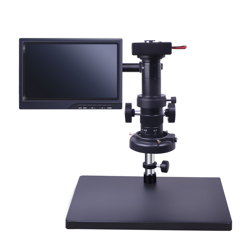 致旗ZQ-603光学工业显微镜135倍带显示屏高清电子数码CCD相机手机维修放大镜台式专业版生物100体视金相1000-图3