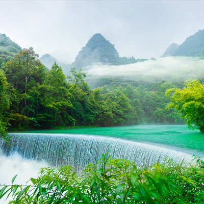 贵州旅游纯玩6天5晚跟团游贵阳梵净山黄果树荔波大小七孔西江苗寨 - 图1