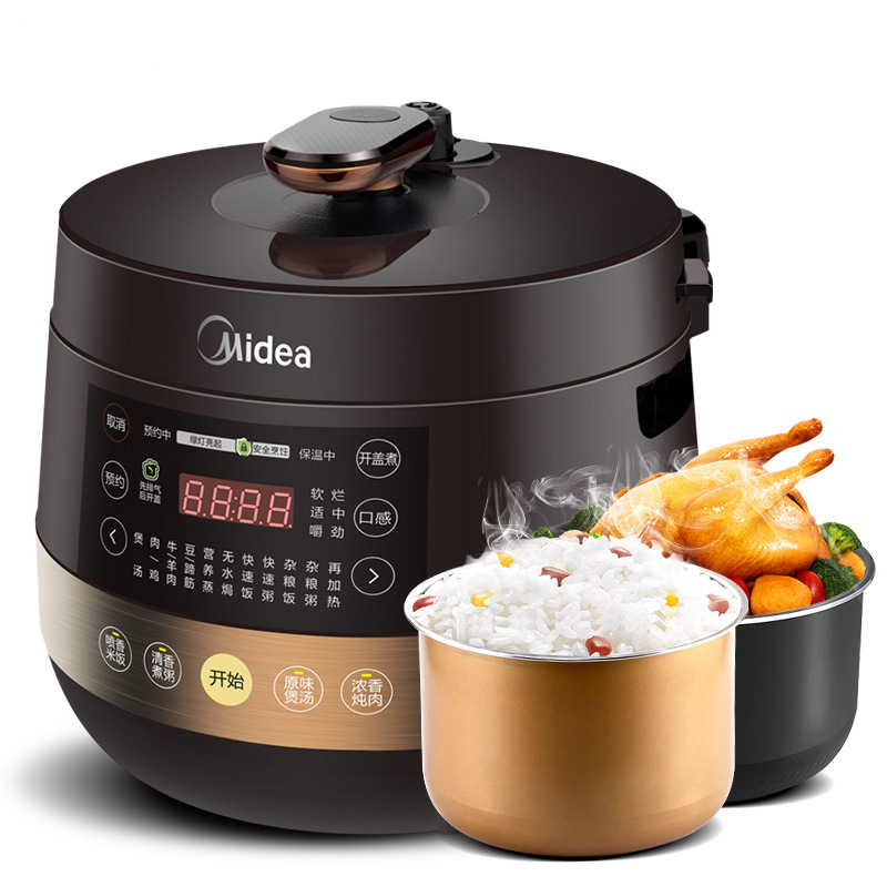 Midea/美的MY-YL60Easy203电压力锅6L升大容量家用智能压锅饭锅 - 图3