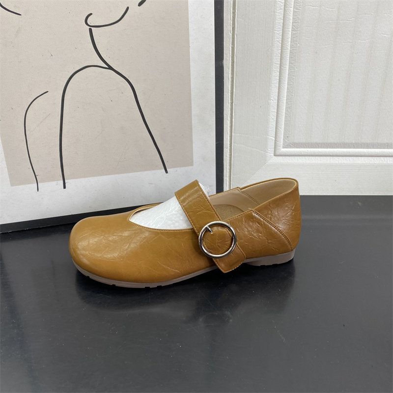 撤柜断码处理女鞋2026春季款时尚复古一字带玛平底浅口圆头小皮鞋,淘宝优惠券,粉丝福利购,淘宝优惠卷